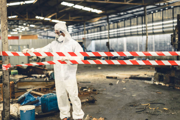 Professional Odor Removal technician working in Elmwood Park, IL